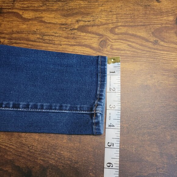 American Eagle Jeans 00 R Hi Rise Jegging 360 Next Level Stretch Medium Dark - Picture 11 of 11